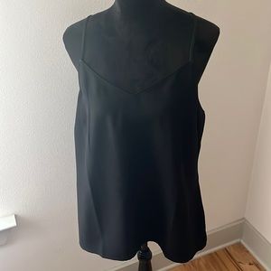 Banana Republic Black Satin Camisole